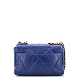 19 Flap Bag Quilted Leather Medium