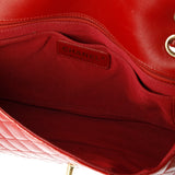 Valentine Hearts Flap Bag Quilted Patent Medium