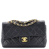 Vintage Classic Double Flap Bag Quilted Lambskin Medium