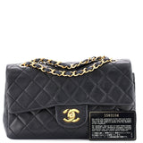 Vintage Classic Double Flap Bag Quilted Lambskin Medium