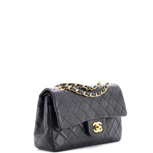 Vintage Classic Double Flap Bag Quilted Lambskin Medium