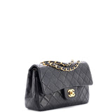 Vintage Classic Double Flap Bag Quilted Lambskin Medium