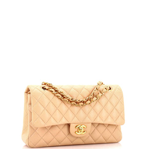 Classic Double Flap Bag Quilted Lambskin Medium