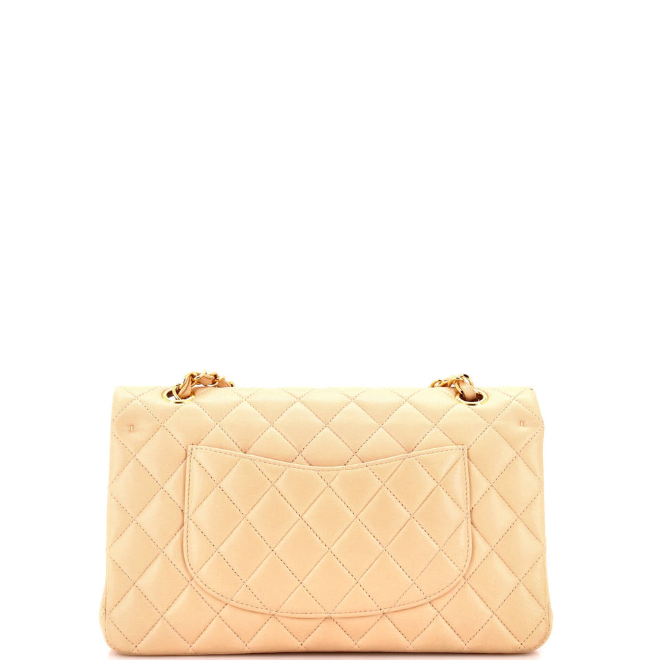 Classic Double Flap Bag Quilted Lambskin Medium