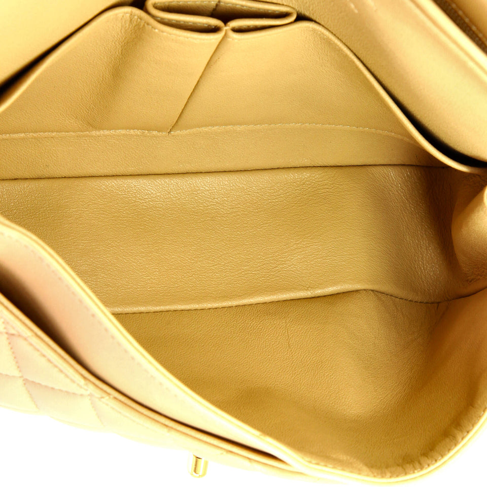 Classic Double Flap Bag Quilted Lambskin Medium