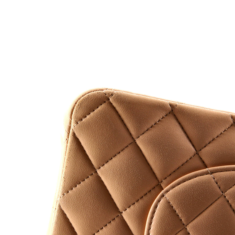 Classic Double Flap Bag Quilted Lambskin Medium