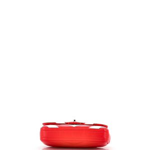 CC Chain Flap Bag Chevron Stitched Calfskin Mini