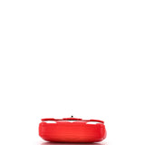 CC Chain Flap Bag Chevron Stitched Calfskin Mini