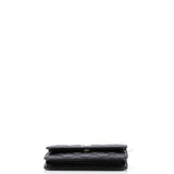 Pearl Strap Clutch with Chain Quilted Calfskin