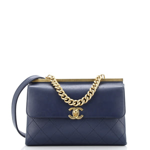 Coco Luxe Flap Bag Quilted Lambskin Small