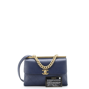 Coco Luxe Flap Bag Quilted Lambskin Small