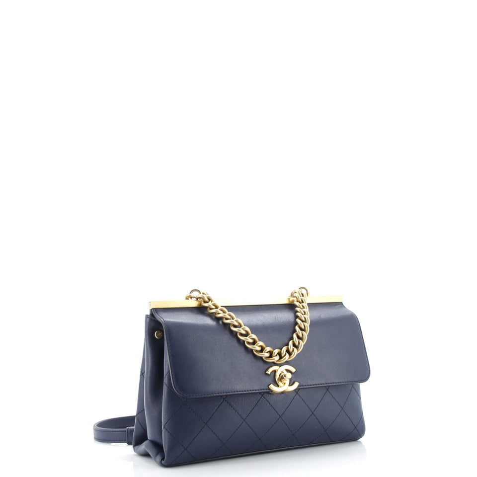 Coco Luxe Flap Bag Quilted Lambskin Small