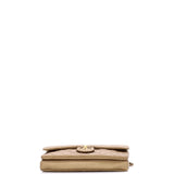 CC Crown Flap Bag Quilted Leather Medium