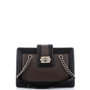 Boy Tote Glazed Calfskin Small