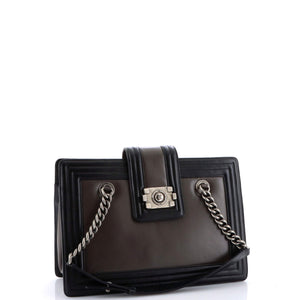 Boy Tote Glazed Calfskin Small