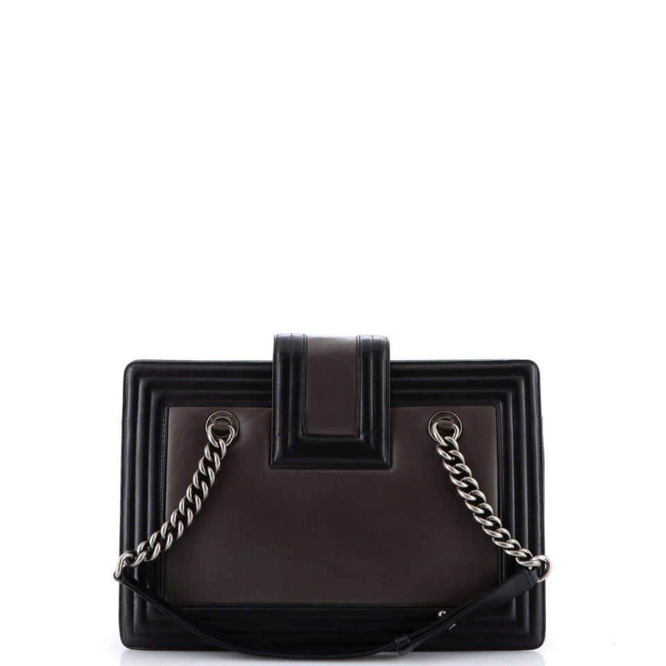 Boy Tote Glazed Calfskin Small
