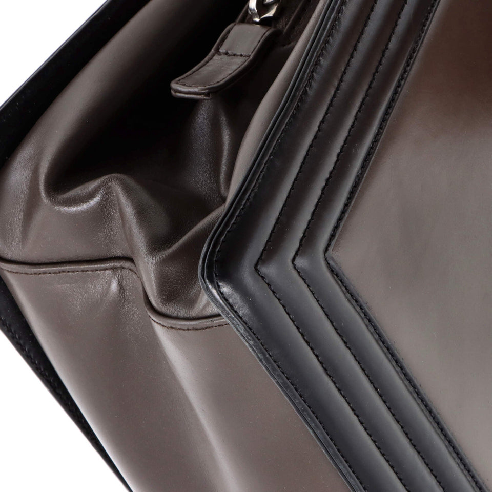 Boy Tote Glazed Calfskin Small