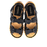 Women's Velcro Espadrille Dad Sandals Mesh