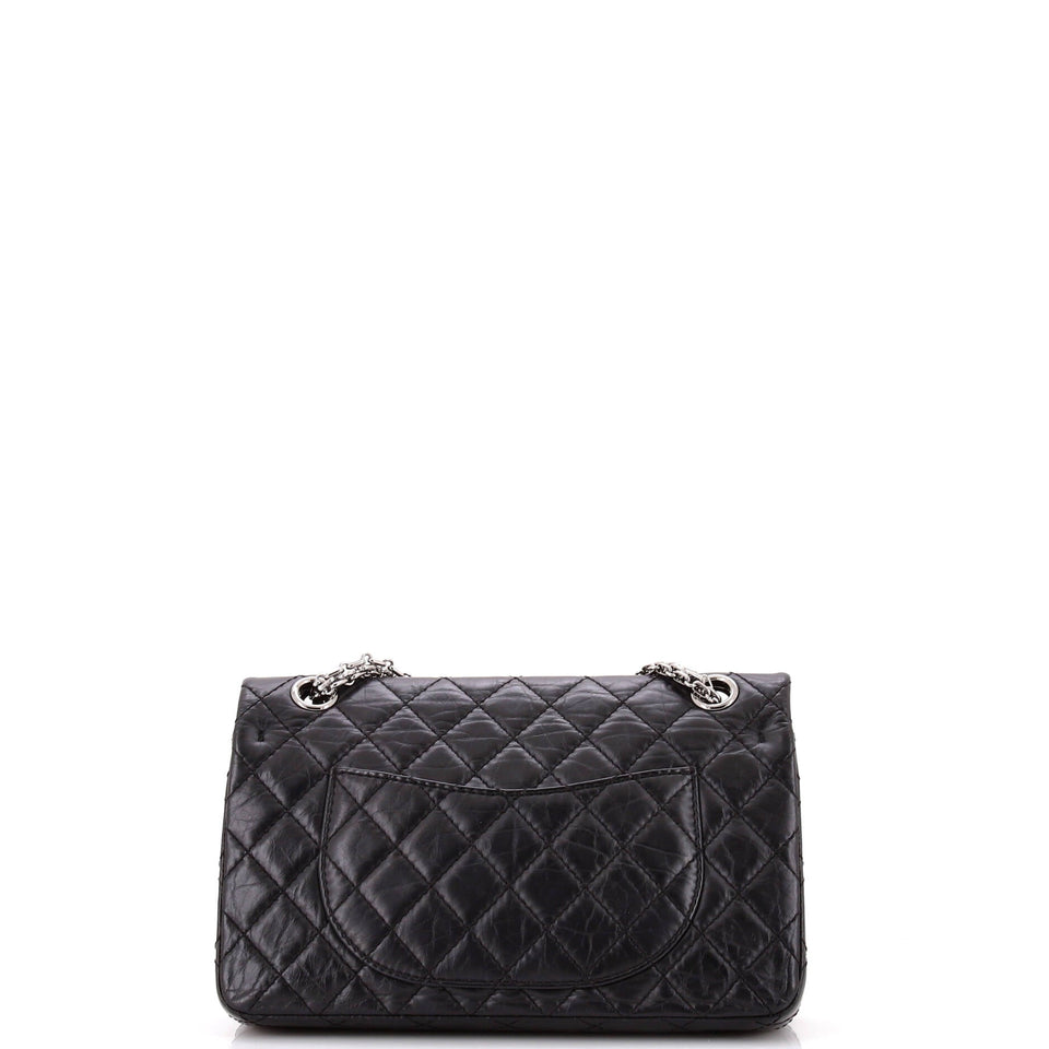 Space Charms Reissue 2.55 Flap Bag Quilted Aged Calfskin 225