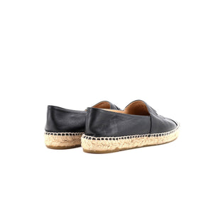 Women's CC Cap Toe Espadrilles Leather