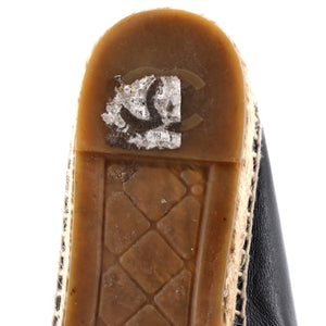 Women's CC Cap Toe Espadrilles Leather
