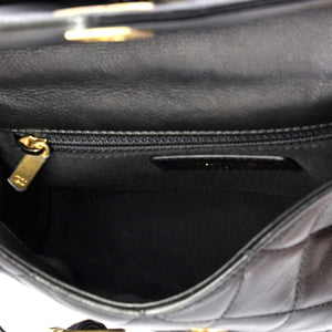Carry With Chic Chain Flap Waist Bag Quilted Calfskin