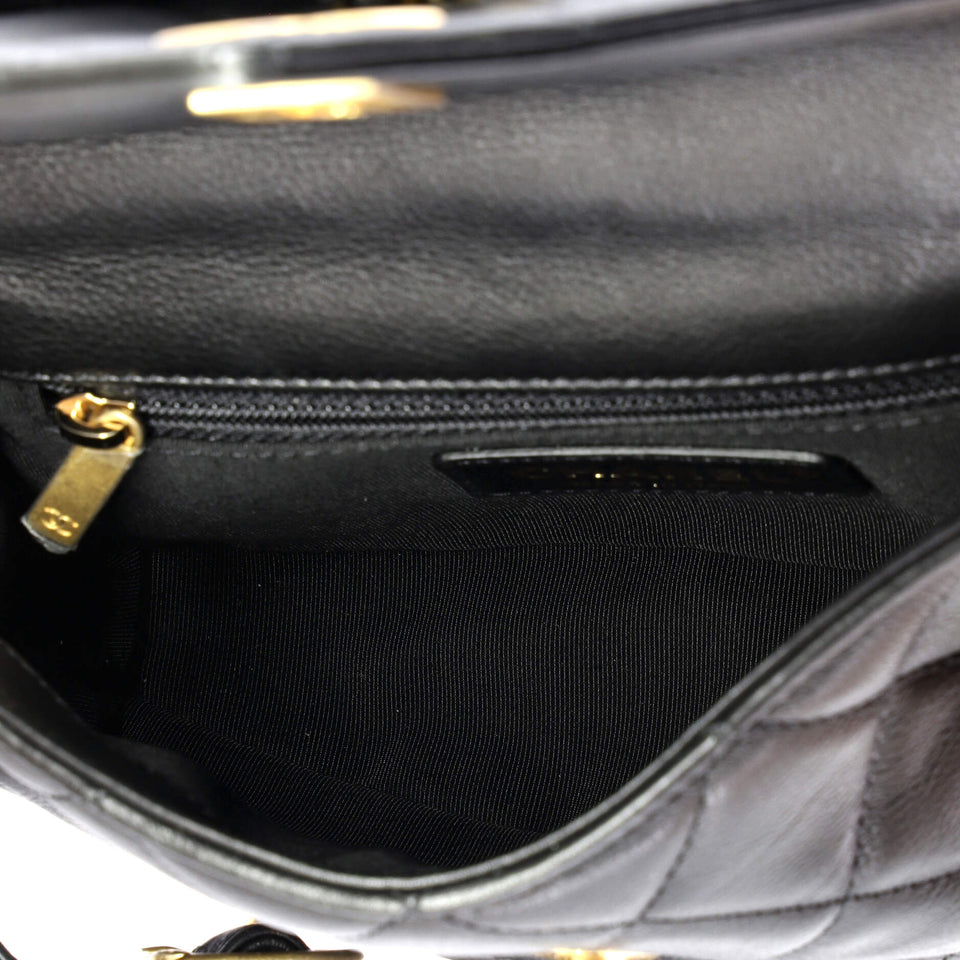 Carry With Chic Chain Flap Waist Bag Quilted Calfskin