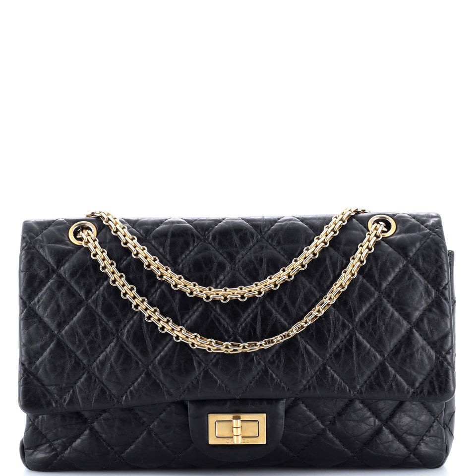 Reissue 2.55 Flap Bag Quilted Aged Calfskin 227