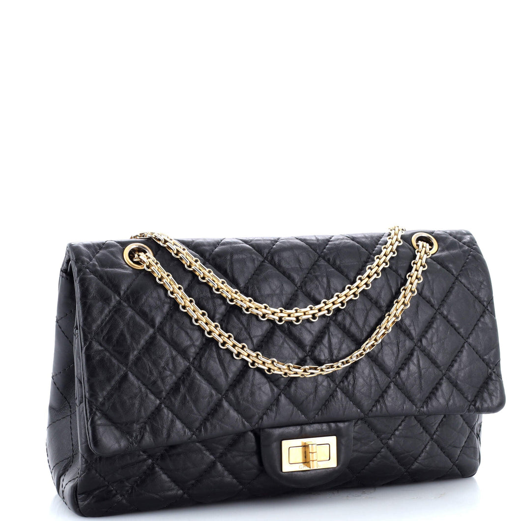 Reissue 2.55 Flap Bag Quilted Aged Calfskin 227