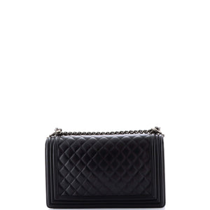Boy Flap Bag Quilted Lambskin New Medium