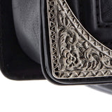 Paris-Dallas Boy Flap Bag Quilted Calfskin with Metal Adornments Old Medium