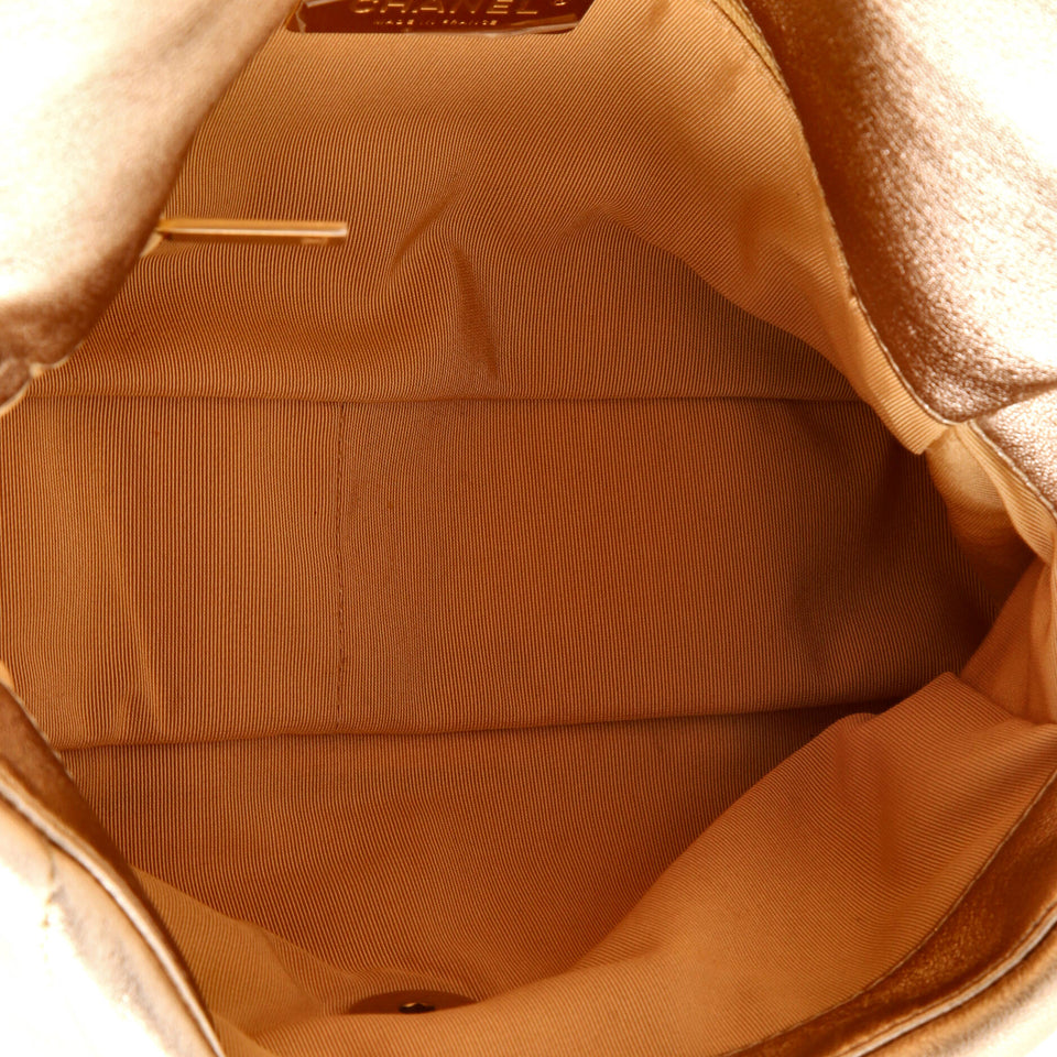 19 Flap Bag Quilted Leather Medium