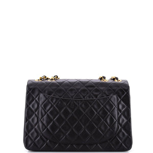 Vintage Classic Single Flap Bag Quilted Lambskin Maxi