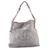 Sea Hit Shoulder Bag Quilted Iridescent Calfskin Large