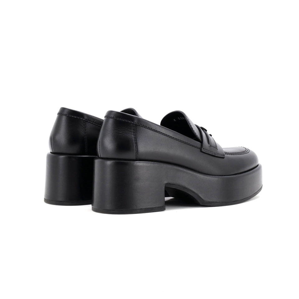 Women's CC Platform Loafers Leather