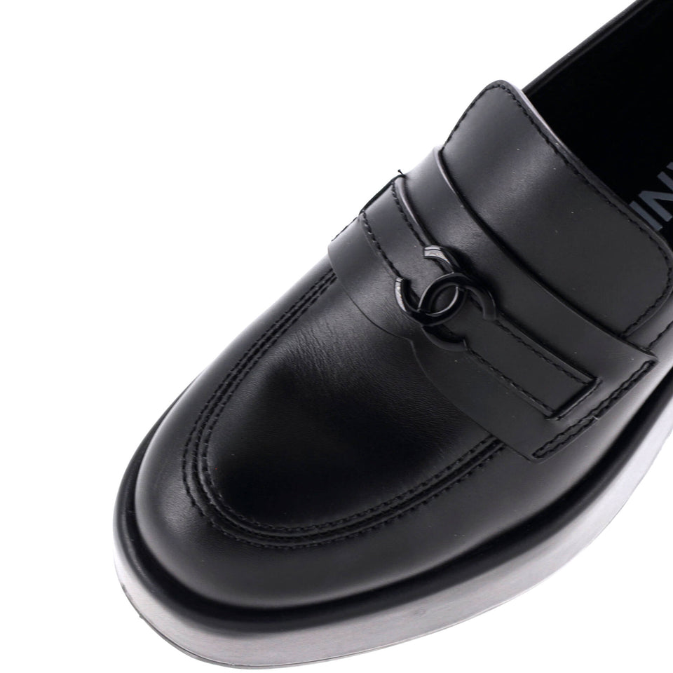Women's CC Platform Loafers Leather