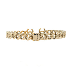 CC Chain Link Choker Necklace Metal