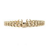 CC Chain Link Choker Necklace Metal