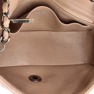 Classic Single Flap Bag Quilted Lambskin Mini