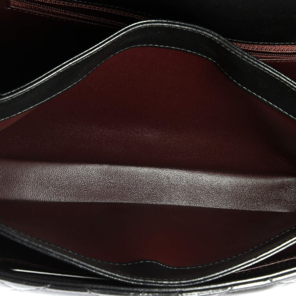 Trendy CC Top Handle Bag Quilted Lambskin Medium