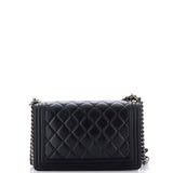 Boy Flap Bag Quilted Lambskin Old Medium