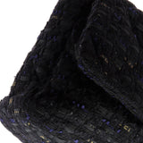 19 Flap Bag Quilted Tweed and Ribbon Large