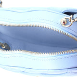 CC in Love Heart Clutch with Chain Quilted Lambskin