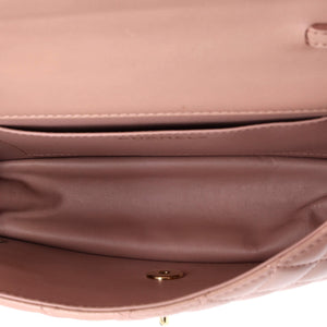 Fantasy Pearls Flap Bag Quilted Lambskin Large