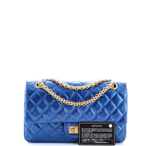 Reissue 2.55 Flap Bag Quilted Metallic Calfskin 225