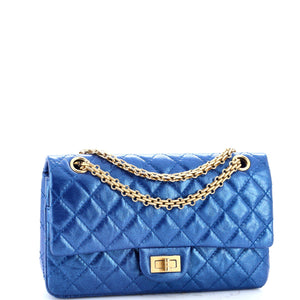 Reissue 2.55 Flap Bag Quilted Metallic Calfskin 225