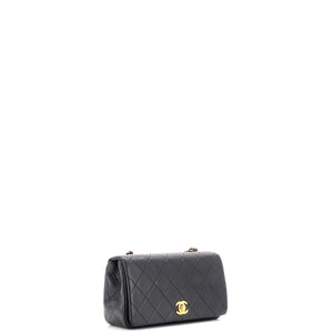 Vintage Full Flap Bag Quilted Lambskin Mini