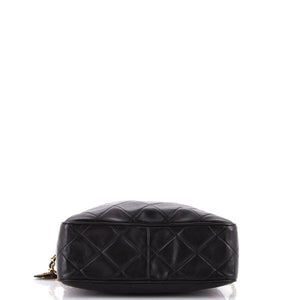 Vintage CC Pocket Camera Shoulder Bag Quilted Lambskin Medium