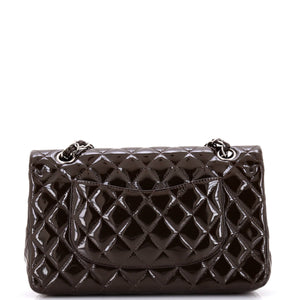 Classic Double Flap Bag Quilted Patent Medium