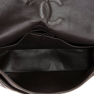 Classic Double Flap Bag Quilted Patent Medium